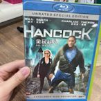 8成新 ㄊ HANCOCK 全民超人 港版 藍光 DVD 個人收藏非出租店