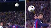 Gerard Piqué queda retratado en los memes del Barcelona - Inter tras su error garrafal