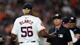 Astros pitcher Ronel Blanco suspended 10 games by MLB for foreign substance found in glove