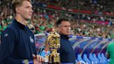 Kenny Logan delivers match ball for Scotland v Ireland in memory of Doddie Weir