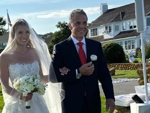 NY Governor Andrew Cuomo's daughter Mariah ties the knot in Vera Wang