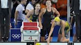 Australian women off to a dominant start in their Olympic swimming rivalry with the US