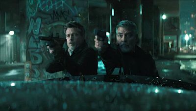 George Clooney and Brad Pitt Are Ready to Fire in New ‘Wolfs’ Image