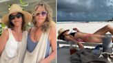 Jennifer Aniston Shows Off Her Natural Curls and Bikini Style in Vacation Snaps: 'Take Us Back'