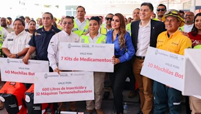 Guerrero fortalece respuesta a emergencias con alianza a ONG “Direct Relief”; gobernadora entrega donativos