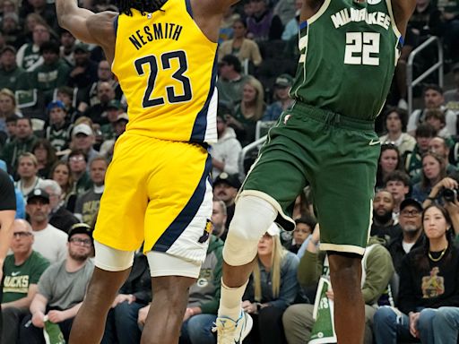 Khris Middleton carried the Bucks in the playoffs, looks forward to improving in offseason