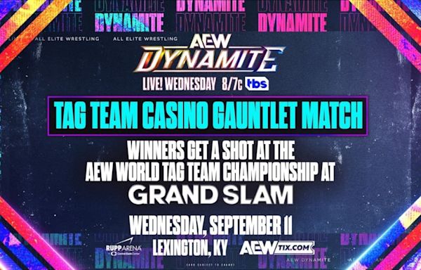 AEW Dynamite Results (9/11/24): Tag Team Casino Gauntlet Match