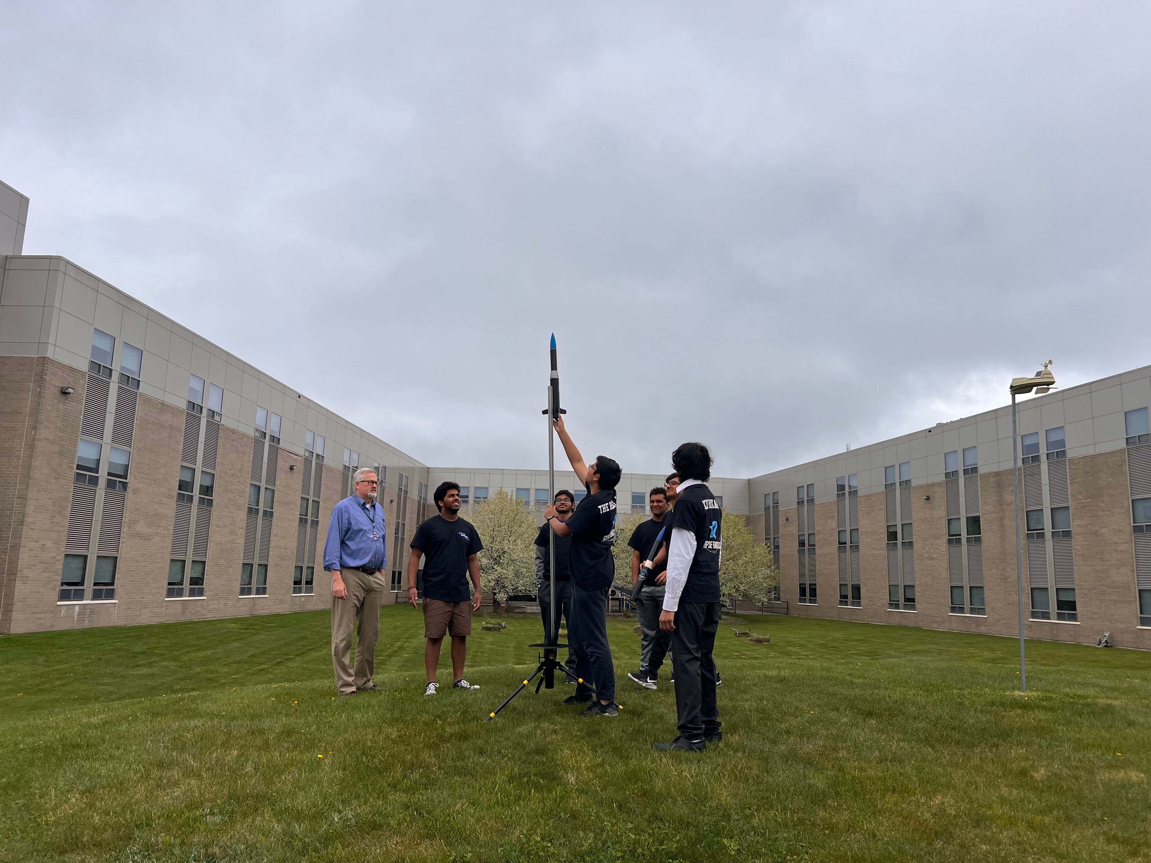 Shrewsbury High School students qualify for first time for national rocketry competition