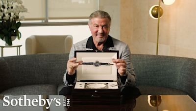 Sylvester Stallone subasta el 'Santo Grial' de los relojes en Sotheby's