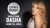 Country-Pop Sensation Dasha to Make Grand Ole Opry Debut in June