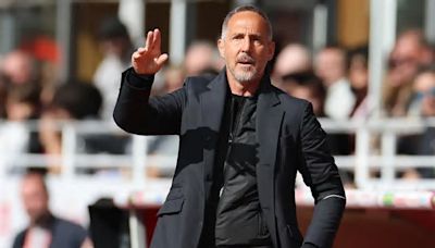 Monaco manager Adi Hütter: ‘Our objective is to close the gap to PSG next season.’