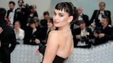 How hairstylist Halley Brisker created Lily James' micro bangs and slick bun for the 2023 Met Gala