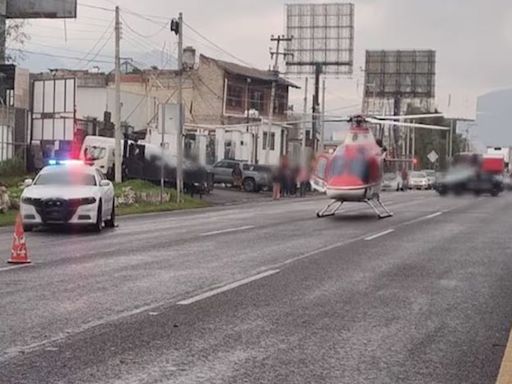 Suman 3 personas muertas por accidente en carretera México-Toluca