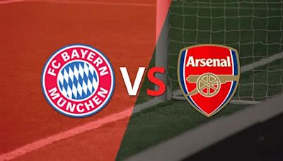 Champions League: Se enfrentan Bayern Múnich y Arsenal por la llave 1