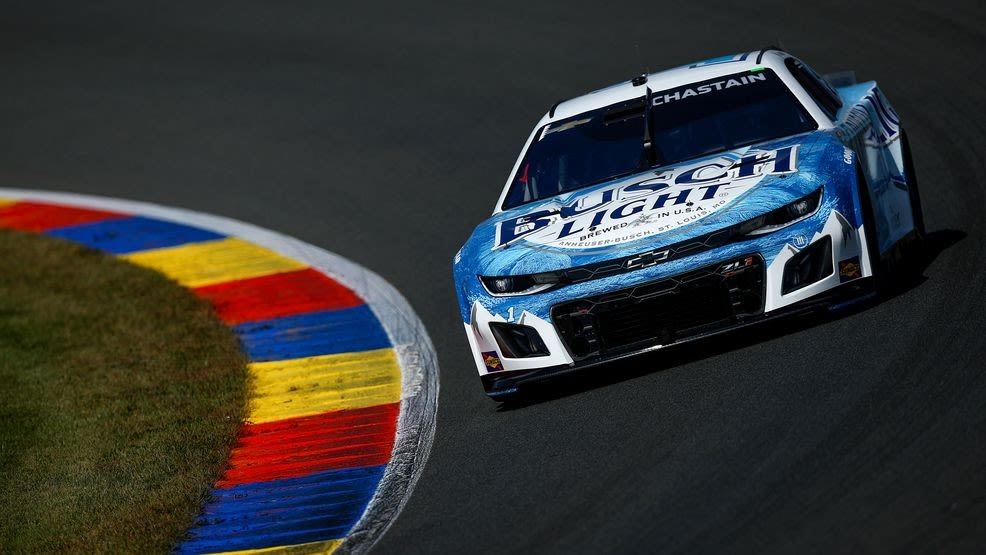 Ross Chastain wins the pole for Cup Playoff race at Watkins Glen