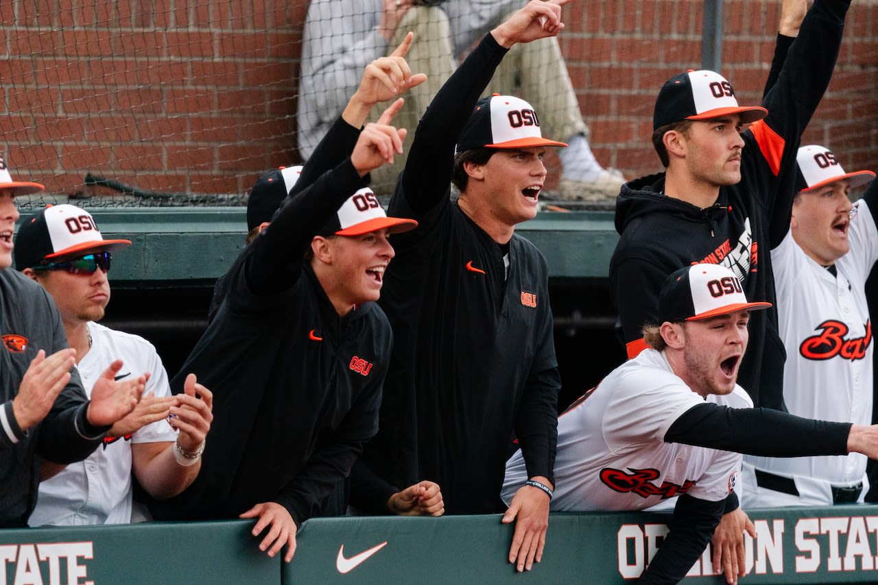 Oregon State baseball weekend primer: Pac-12 title chase, Trent Caraway injury status, Micah McDowell’s ‘calm,’ UCLA Bruins