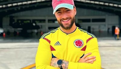 Video: Daniel Muñoz dejó atrás su tarjeta roja para disfrutar de la final de la Copa América junto a Maluma