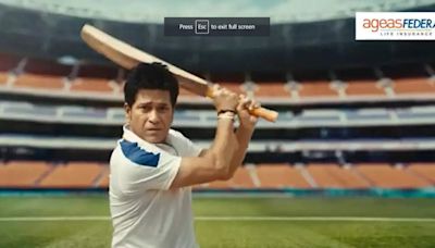 Ageas Federal Life Insurance celebrates Sachin Tendulkar’s cradle to crease journey - ET BrandEquity