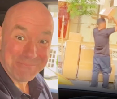 FedEx reportedly fires worker chucking boxes in viral video from UFC CEO Dana White