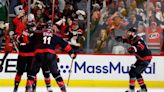 With five unanswered goals, Carolina Hurricanes add to their history of playoff shocks