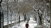 La nieve en el norte de Francia causa atascos, problemas de circulación y de transporte