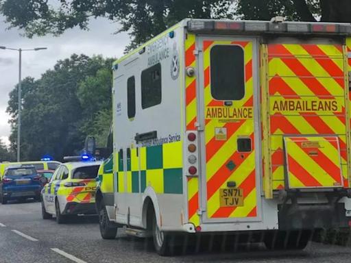 Emergency services race to scene of 'two vehicle' rush hour smash in Glasgow