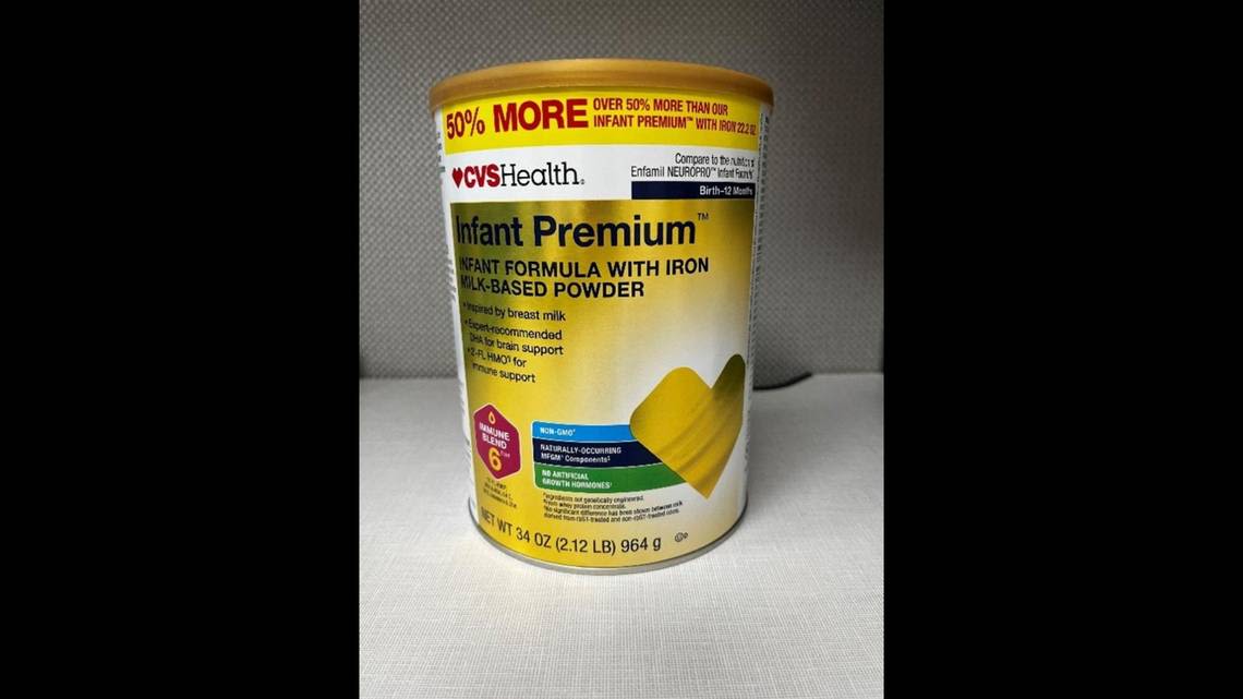 Baby formula got recalled from CVS in Florida and 11 other states as well as H-E-B stores