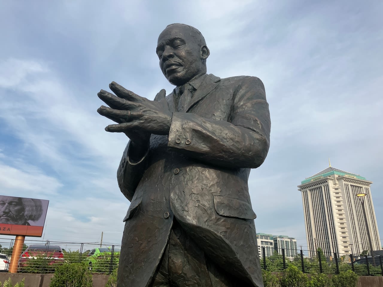Equal Justice Initiative adds statue of MLK to Legacy Plaza in Montgomery