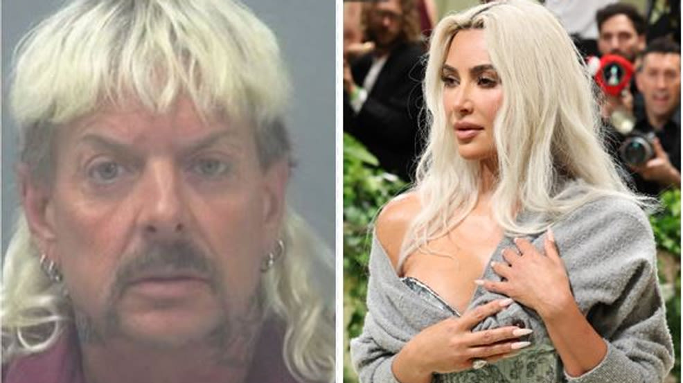 Joe Exotic reaches out to Kim Kardashian for help getting out of jail