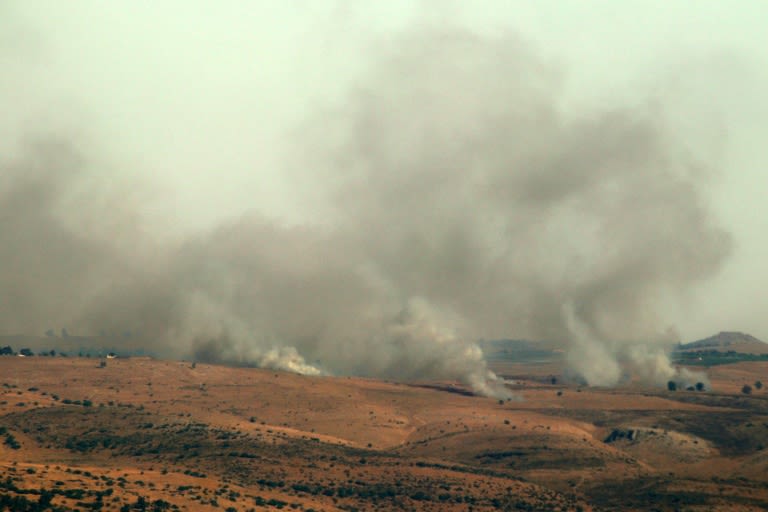 Hezbollah fires rockets at Israeli positions after commander killed