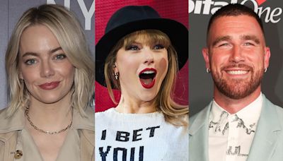 Emma Stone & Travis Kelce Are Taylor Swift's Favourite Fans in Germany