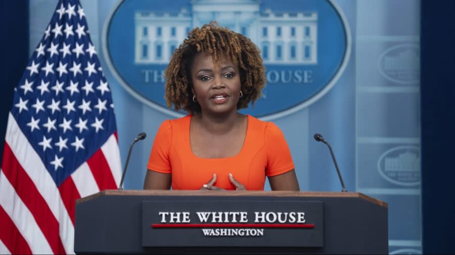 Watch: White House news briefing