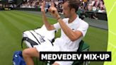Wimbledon 2024 video: Daniil Medvedev loses track of the score
