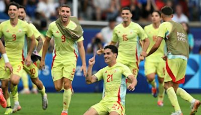 A puro drama, España vence 5-3 a Francia y gana su segundo oro olímpico en fútbol masculino