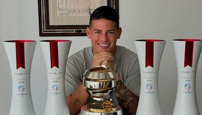 James Rodríguez: “A mis compañeros dedico estos premios”