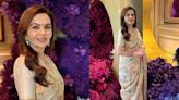 Nita Ambani is Truly A Vision of Grace in Opulent Ivory Saree and Pearls at Paris Olympics 2024 - News18