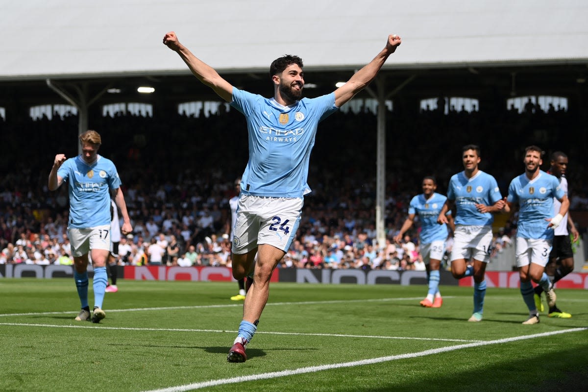 Fulham vs Man City LIVE! Premier League match stream, latest score and goal updates today