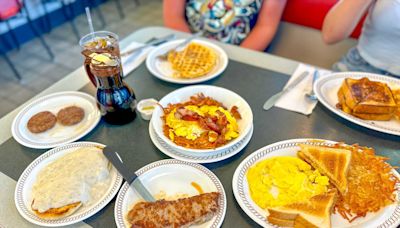 I ordered the same breakfast at Cracker Barrel and Waffle House. The winning meal came with more food at a lower price.