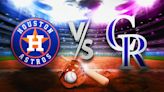 Astros Rockies prediction, odds, how to watch Mexico City Series