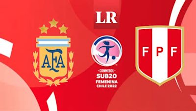 Perú vs. Argentina EN VIVO por el Sudamericano Femenino Sub-20