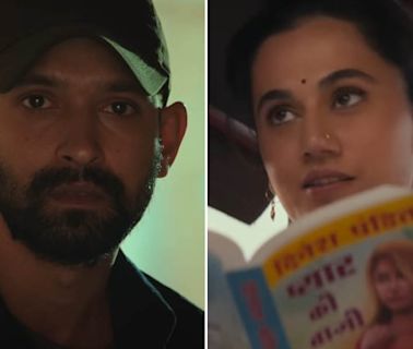 Phir Aayi Hasseen Dillruba trailer: Sunny Kaushal drives wedge between Vikrant Massey and Taapsee Pannu