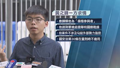 【民主派顛覆政權案】黃之鋒求情遭官反駁是加刑因素 譚文豪稱無意成激進政客