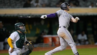 Austin Gomber dominates, Ryan McMahon blasts game-winning homer as Rockies outlast A’s in 12 innings