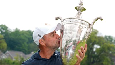 LIV Golf's Richard Bland rallies on back nine to win final Senior PGA in Benton Harbor