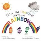 ＊小貝比的家＊HOW CRAYONS SAVED RAINBOW/平裝/3~6歲/友誼