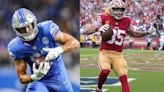 49ers, Lions score touchdowns on Sunday with the same razzle-dazzle play