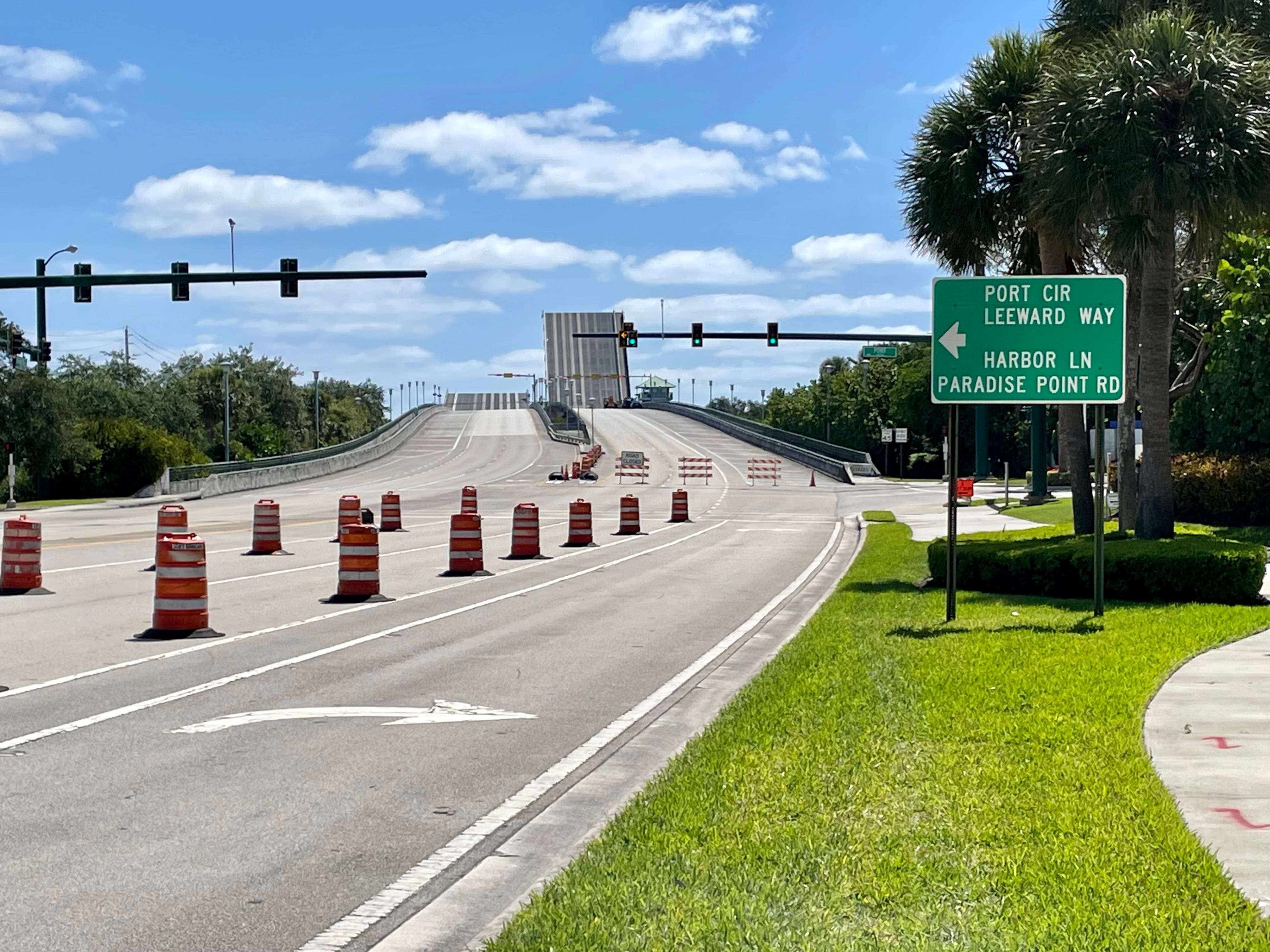 Westbound span of Donald Ross Road bridge to close for maintenance starting today