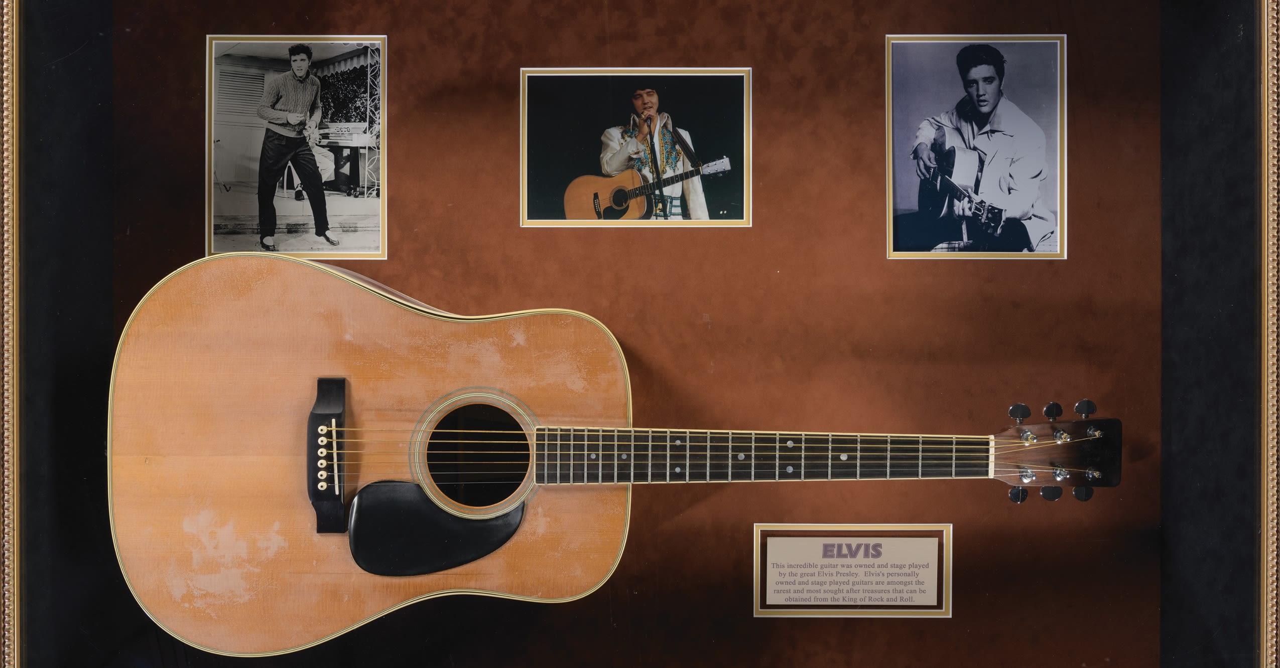 Elvis Presley's Martin Acoustic Guitar Can Now Be Yours - Maxim