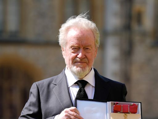 Ridley Scott says being made Knight Grand Cross ‘beats Academy Award’