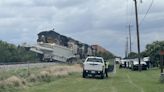 Train & 18-wheeler crash blocks traffic in Tye